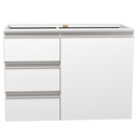 Ver imagem 2 de Balcão Móvel Gabinete Mdf para Banheiro sem Tampo 70cm Esquerdo Design Moderno