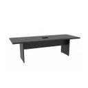 Ver imagem 5 de Mesa para Reunião Cor Preta Caixa Tomada 1 Tomada 2,40 X 90