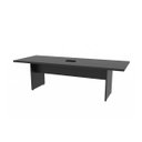 Ver imagem 3 de Mesa para Reunião Cor Preta Caixa Tomada 1 Tomada 2,40 X 90