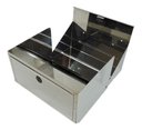 Ver imagem 5 de 10 Un Porta Papel Toalha Inox Toalheiro Cozinha Ou Banheiro:Cinza