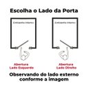 Ver imagem 2 de Porta Social Alumínio Branco Linha 25 - Omega