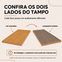 Ver imagem 3 de Closet Estilo Industrial Dallas 2 Gavetas e Suporte para Cabide Klm Móveis