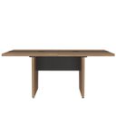Ver mais imagens de Mesa para Escritório para Reunião com 2 Tomadas Nogal/Preto