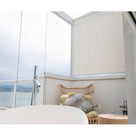 Persiana Rolô Tela Solar 1% - ( Largura 140 X Altura 230cm )