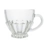 Xícaras de Café Chá com Pires de Cristal Brasília 1 Peça 220ml - Casambiente - 2