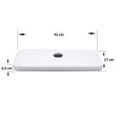 Ver imagem 2 de Tampa para Caixa Acoplada Ic46 Sabará Cinza Claro Icasa