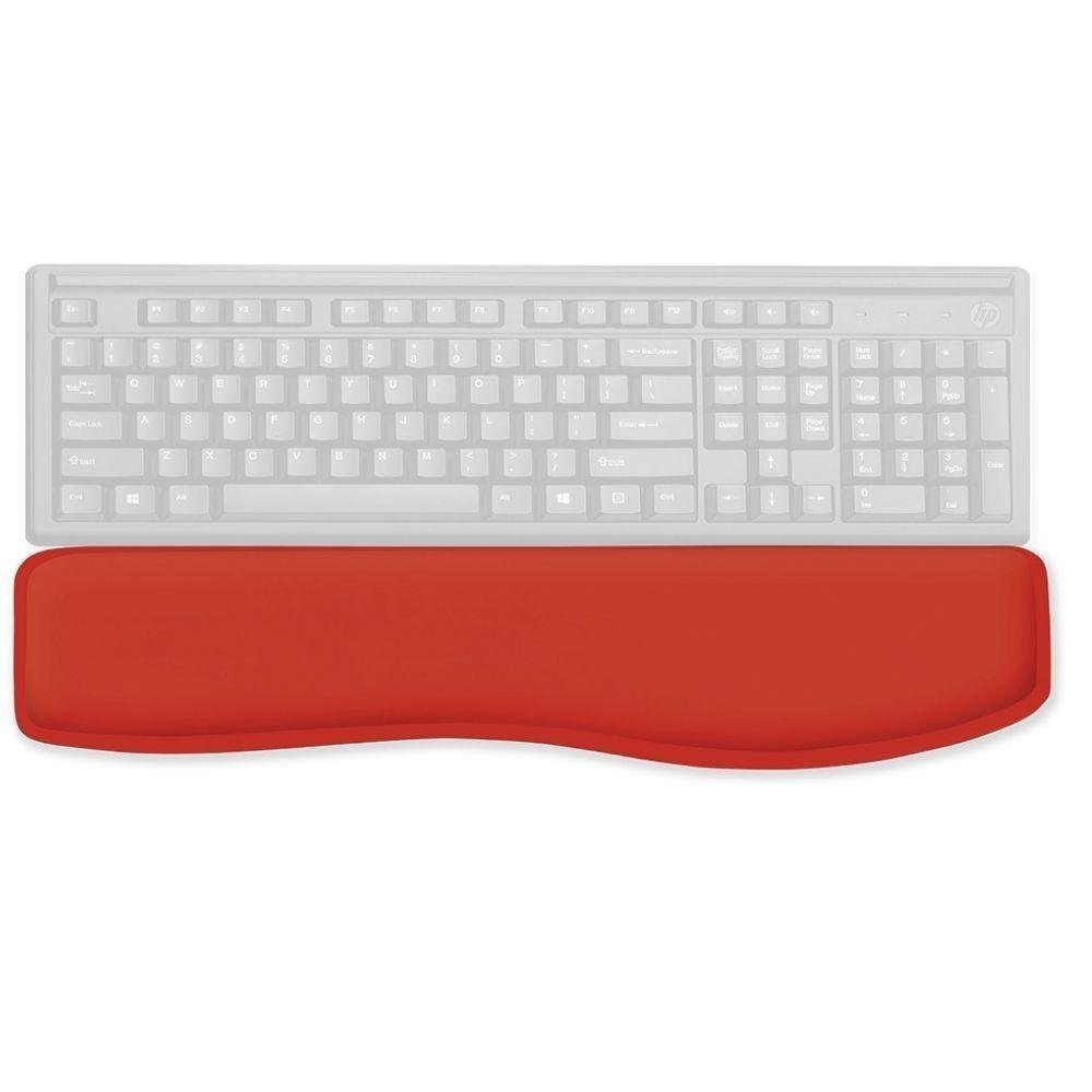 Apoio de Pulso Ergonômico para Teclado Vermelho - Reflex