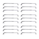 Ver imagem 1 de Alça de Apoio Barra 70cm Inox Kit 18 Unidades Idoso Cadeirante Deficiente Banheiro Box Corrimao Pare