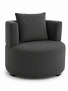 Ver imagem 3 de Kit Sofá Orgânico 210 cm 2 Poltronas Orgânico Boucle Cinza