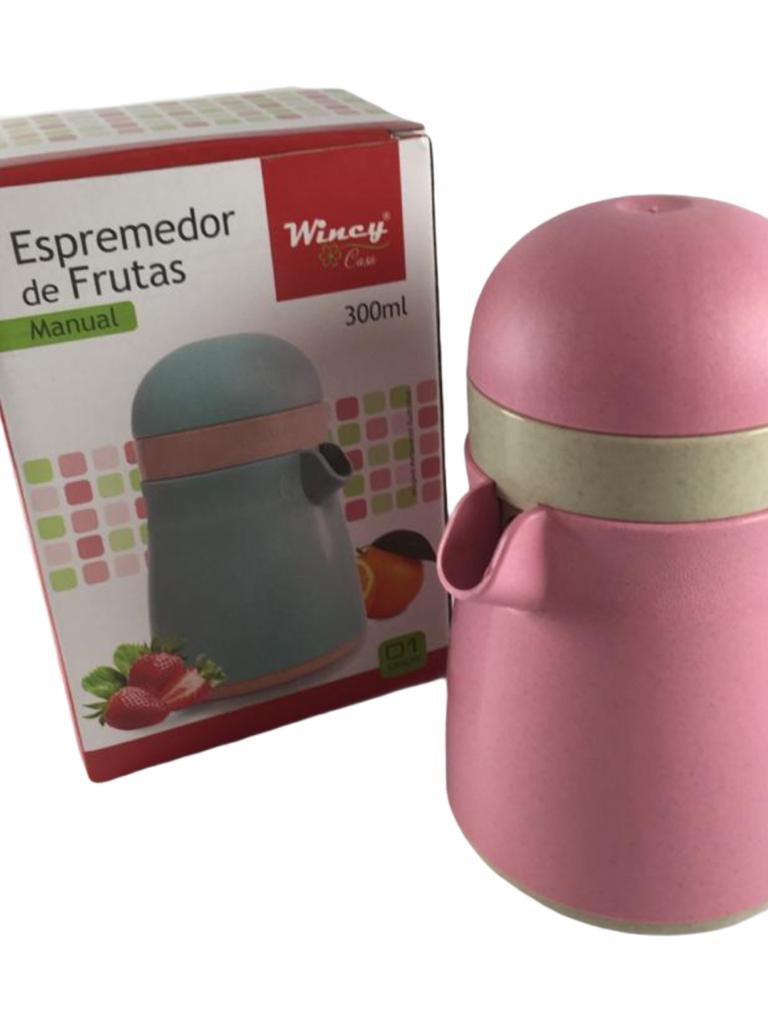 Espremedor De Frutas Manual 300ml Prático Cozinha Suco - 5