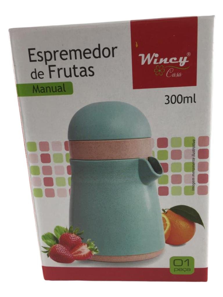 Espremedor De Frutas Manual 300ml Prático Cozinha Suco - 4