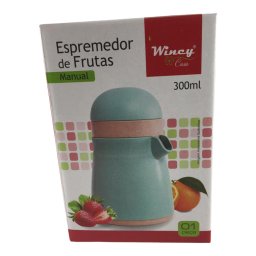 Espremedor De Frutas Manual 300ml Prático Cozinha Suco - 4