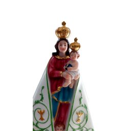 Imagem Santa Nossa Senhora de Nazaré Resina 20 Cm Estatueta - 3