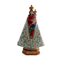 Imagem Santa Nossa Senhora de Nazaré Resina 20 Cm Estatueta - 1