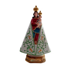 Imagem Santa Nossa Senhora de Nazaré Resina 20 Cm Estatueta