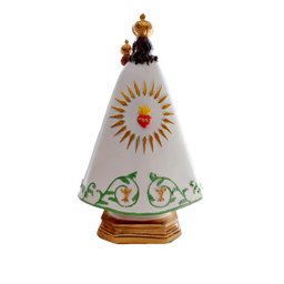 Imagem Santa Nossa Senhora de Nazaré Resina 20 Cm Estatueta - 8