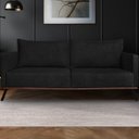 Ver imagem 2 de Sofa Aya 3 Lugares para Sala de Estar 220cm Boucle 3304 Ezz