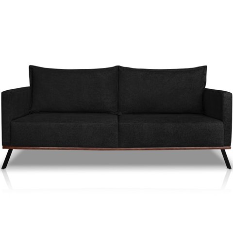 Sofa Aya 3 Lugares para Sala de Estar 220cm Boucle 3304 Ezz