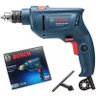 Furadeira Industrial Impacto 3/8 Reversão 450w Gsb 450re + Estojo 30 Peças X-line Titânio Bosch - 2