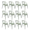 Ver imagem 1 de Kit 12 Cadeiras Allegra Verde