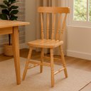 Ver imagem 2 de Cadeira de Madeira Maçica Natural Acetinado Piratini