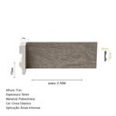 Ver imagem 3 de Rodapé de Poliestireno 07cm x 15mm Metro Linear Barra 240cm Wood Cinza Graddus