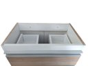 Ver imagem 5 de Gabinete de Banheiro 50cm sem Cuba e Lavatório Ref 501 Cewal - Branco/itapuã