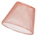 Ver imagem 7 de Lustre Cupula Pendente Abajur Metal Aramado Decoraçao Quarto Sala Casa Bar Copa Teto Lampada Luz