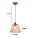 Ver imagem 4 de Lustre Cupula Pendente Abajur Metal Aramado Decoraçao Quarto Sala Casa Bar Copa Teto Lampada Luz