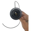 Ver imagem 2 de Lustre Cupula Pendente Abajur Metal Aramado Decoraçao Quarto Sala Casa Bar Copa Teto Lampada Luz