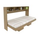 Ver imagem 1 de Cama Articulada Horizontal de Solteiro com 6 Nichos Cm8020 Amêndoa - Tecno
