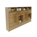 Ver imagem 2 de Cama Articulada Horizontal de Solteiro com 6 Nichos Cm8020 Amêndoa - Tecno