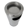 Cinzeiro Lixeira em Aço Inox com Aro em Inox 50 L - 5