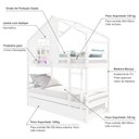 Ver imagem 3 de Treliche Casinha com Janela Madeira Maciça Branco Housin