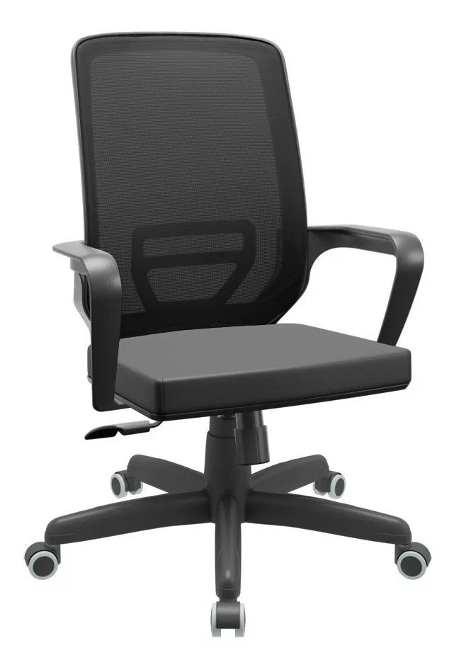 Cadeira Escritório Adrix Plaxmetal Mecanismo Relax - 1332