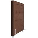Ver imagem 5 de Cabeceira Cama Box Queen 160 Cm P05 Atenas Corino Marrom - Lyam Decor