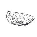 Ver imagem 1 de Fruteira de Mesa Aço Aramado Preto 34x26cm N244577-4 -quanhe