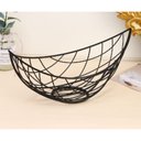 Ver imagem 3 de Fruteira de Mesa Aço Aramado Preto 34x26cm N244577-4 -quanhe
