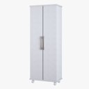 Ver imagem 4 de Armário Lavanderia Multiuso 2 Portas com 5 Prateleiras