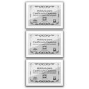 Ver imagem 1 de Kit 3 Certificados Diplomas A4 com Tela de Acetato e MDF - Moldura Branca