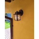 Ver imagem 6 de Arandela Externa Colonial Vintage Retro Parede Quadrada 336