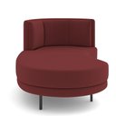 Ver imagem 7 de Sofá Chaise Longue Living Lucca Esquerdo D02 Veludo Marsala C-278