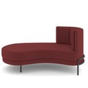 Ver imagem 2 de Sofá Chaise Longue Living Lucca Esquerdo D02 Veludo Marsala C-278