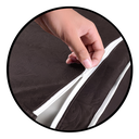 Ver imagem 4 de Capa para Maquina Lavar Eletrolux Consul C/ Zíper Marrom - P