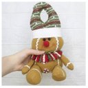 Ver imagem 3 de Kit 4 Enfeite de Porta Maçaneta Natal Biscoito Natalino 26cm