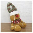 Ver imagem 2 de Kit 4 Enfeite de Porta Maçaneta Natal Biscoito Natalino 26cm