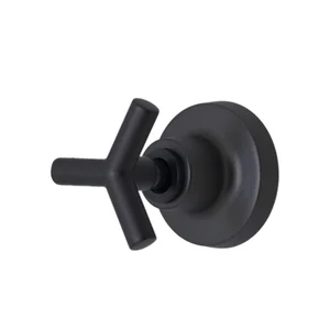 Acabamento Registro Pressão e Gaveta Preto Fosco Padrão Deca