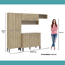Cozinha Compacta Arizona Glam Carraro - 10