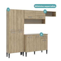 Cozinha Compacta Arizona Glam Carraro - 8