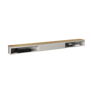 Nicho Universal Bancada Painel de Parede para Tv 2.2 - Fendi/freijó